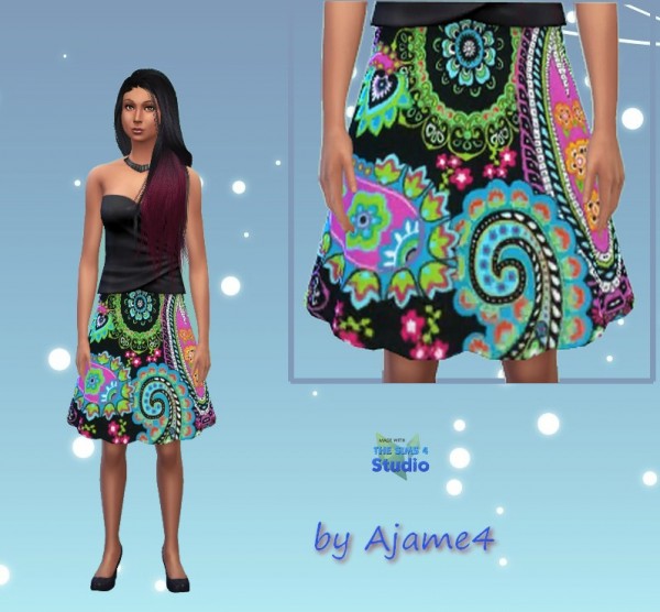  Mod The Sims: Female Skirt by ajame