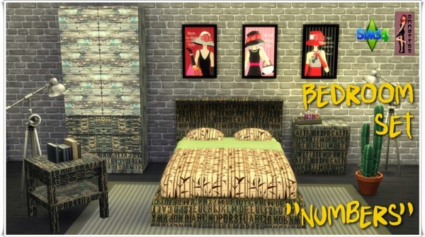  Annett`s Sims 4 Welt: Bedroom Set Numbers