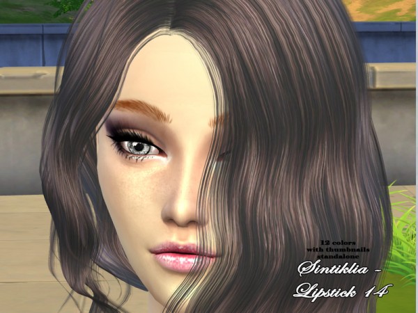  The Sims Resource: Lipstick 14 by Sintiklia