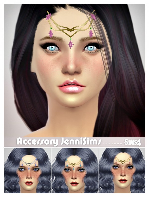  Jenni Sims: New Mesh Accessory Hairstyle Tiara