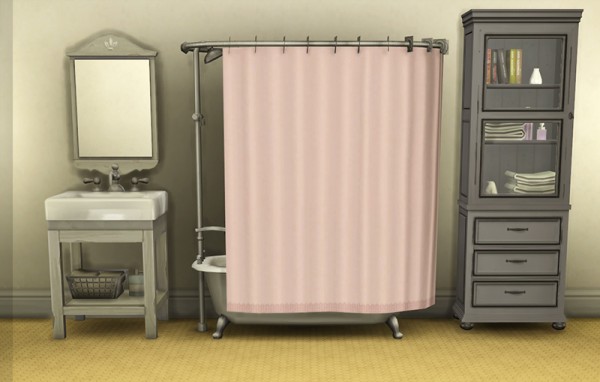  Mod The Sims: 11 Plain Under the Sea Tub/Shower Overrides by SaudadeSims