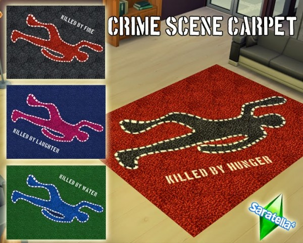  Saratella`s Place: Crime scene carpet