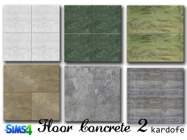 The Sims Resource: Floor Concrete 2 by Kardofe