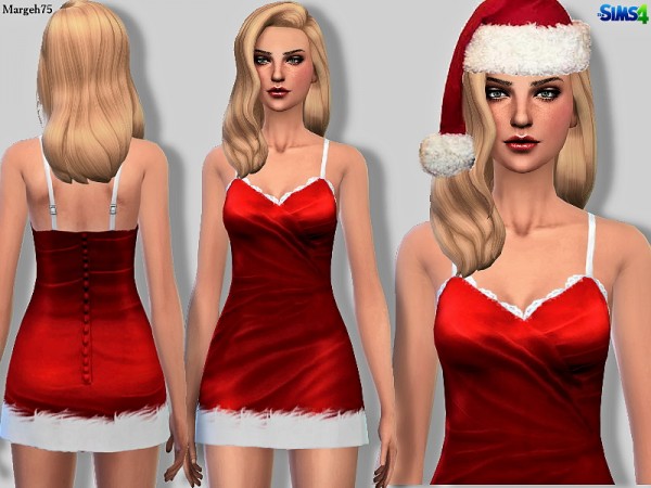  Sims 3 Addictions: Santa Baby Slip by  Margies Sims