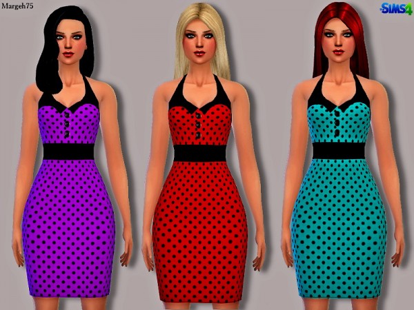  Sims 3 Addictions: Retro Rockabilly Dress by Margies Sims