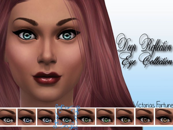  The Sims Resource: Deep Reflection Eye Collection by Fortunecookie1