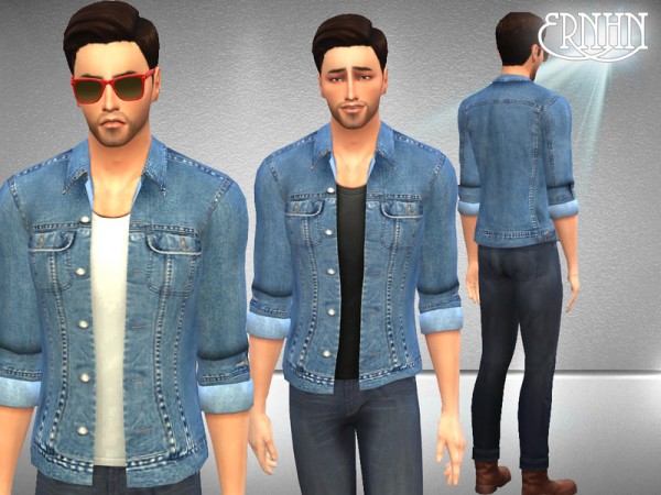 The Sims Resource: Charisms Young Male Set by ernhn • Sims 4 Downloads
