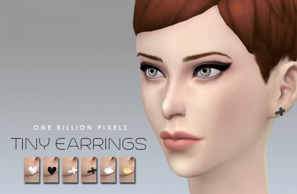  One Billion Pixels: Tiny Earrings