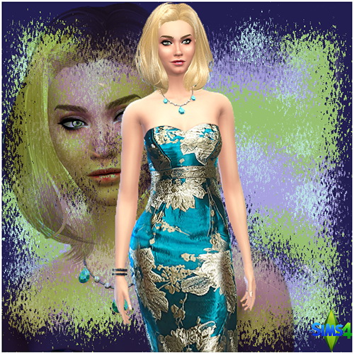  Les Sims 4 Passion: Tiya Du Chnord female sims model