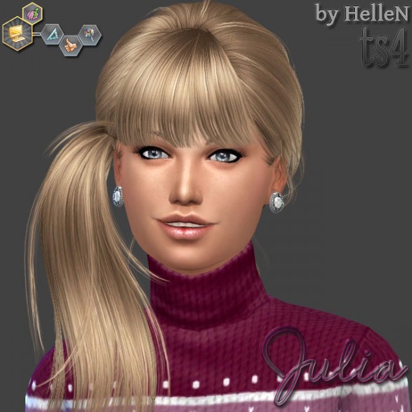 Sims Creativ: Julia by HelleN