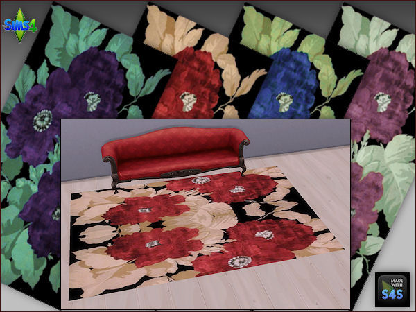  Arte Della Vita: 4 rug sets in 4 different colors