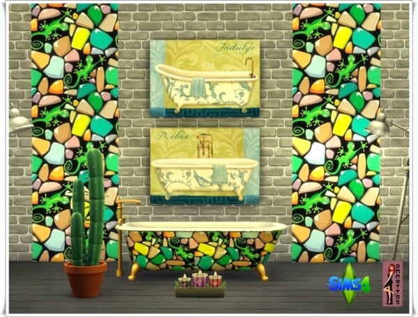  Annett`s Sims 4 Welt: Bathtubs Set 1 & 2