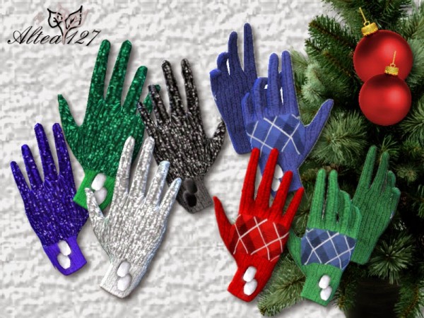  Altea127 SimsVogue: Christmas Gloves