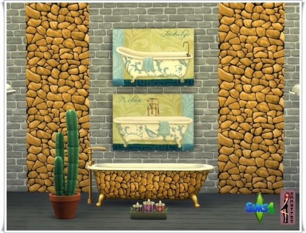  Annett`s Sims 4 Welt: Bathtubs Set 1 & 2