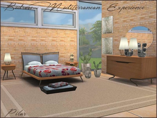  SimControl: Mediterranean Experience bedroom by Pilar