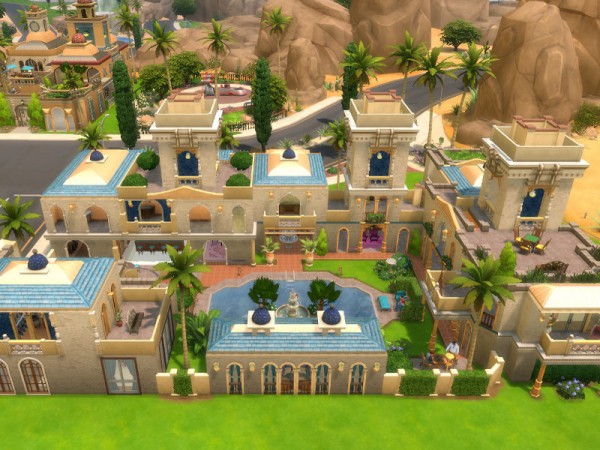  The Sims Resource: Grand Hotel by Leander Belgraves