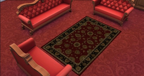  Mod The Sims: 6 Traditional Persian Rug by AdonisPluto
