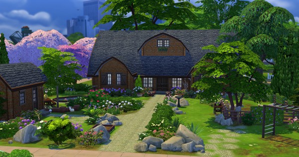  Studio Sims Creation: Madeleine residential home