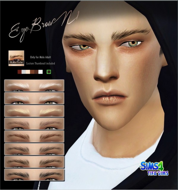  Tifa Sims: Eyebrows