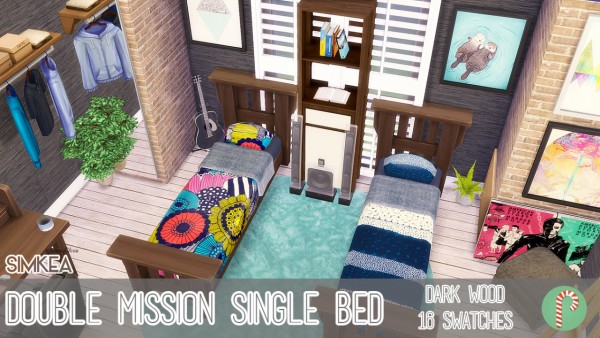  Simkea: Double Mission Single Bed