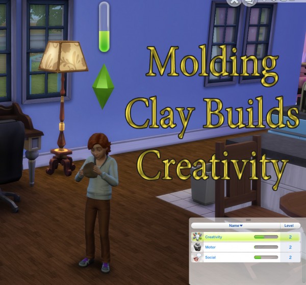  Mod The Sims: Molding Clay Builds Creativity by scumbumbo