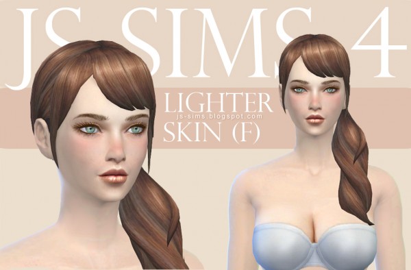  JS Sims 4: Lighter Skin