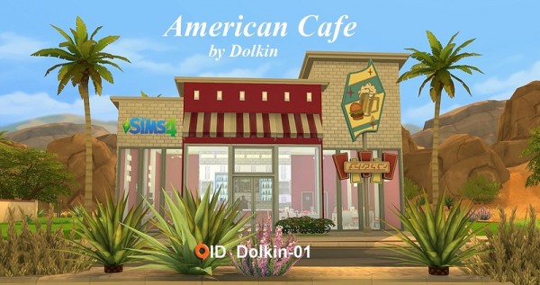  Ihelen Sims: American cafe by Dolkin