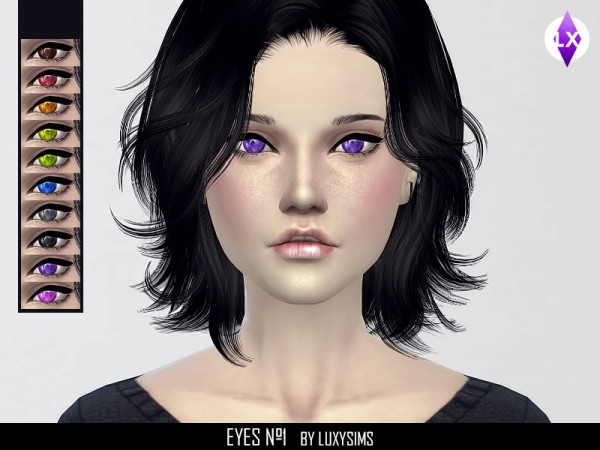  LuxySims: Eyes N1