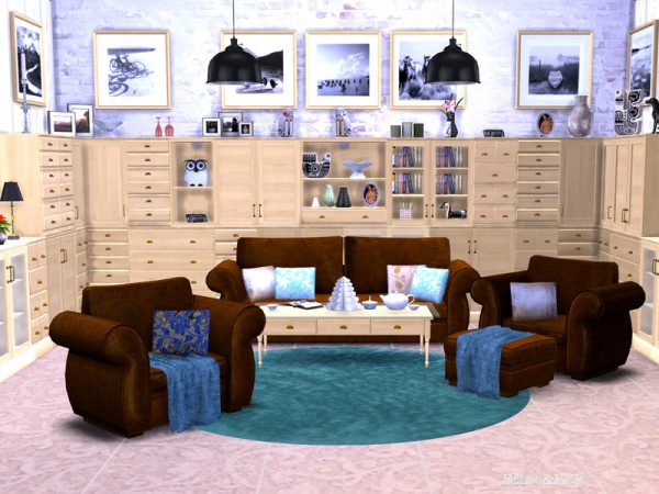  The Sims Resource: Printer Livingroom by ShinoKCR