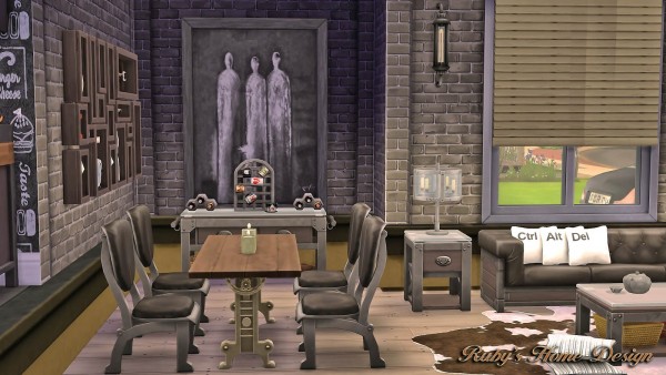 Ruby`s Home Design: Modern Industrial home