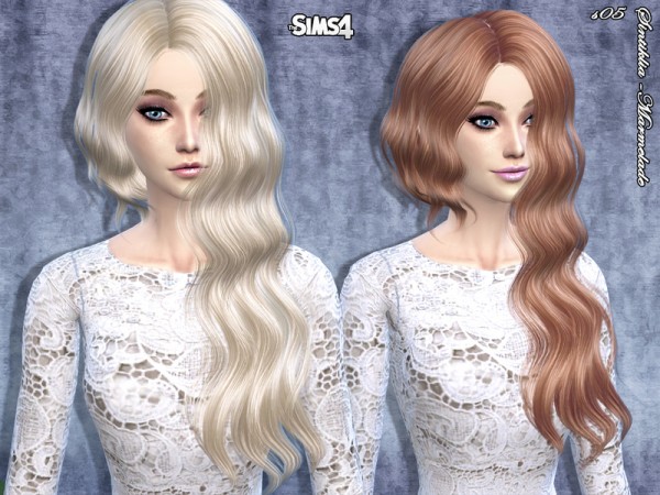  The Sims Resource: Marmelade hair by Sintiklia