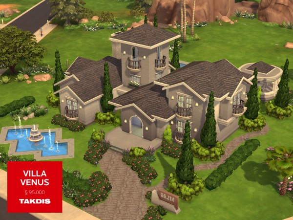  The Sims Resource: Villa Venus by Takdis