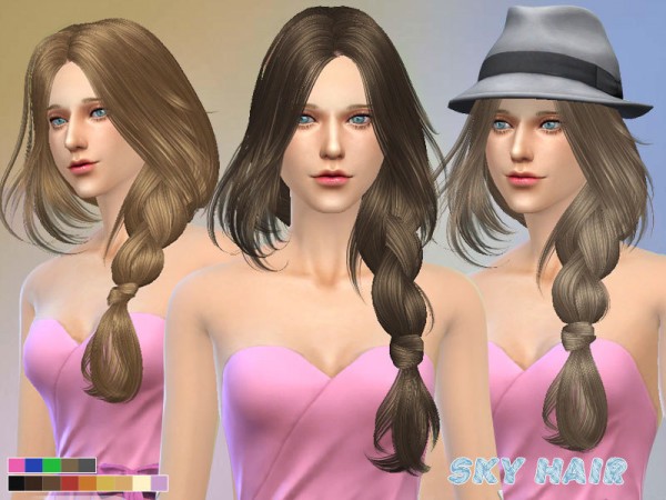  The Sims Resource: Hair 250 po by Skysims
