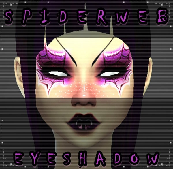  Decay Clown Sims: Spiderweb eyeshadow
