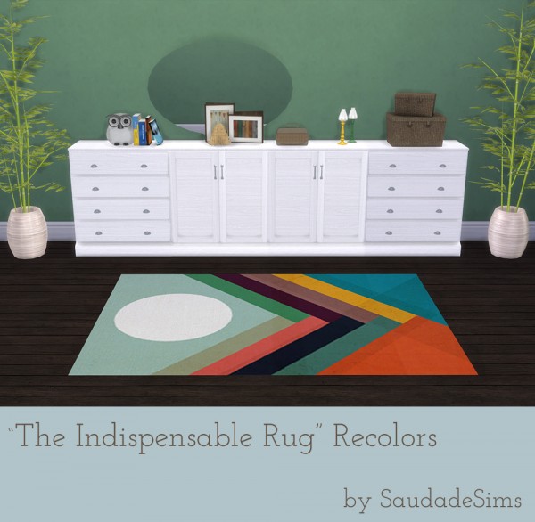  Saudade Sims: The Indispensable rugs
