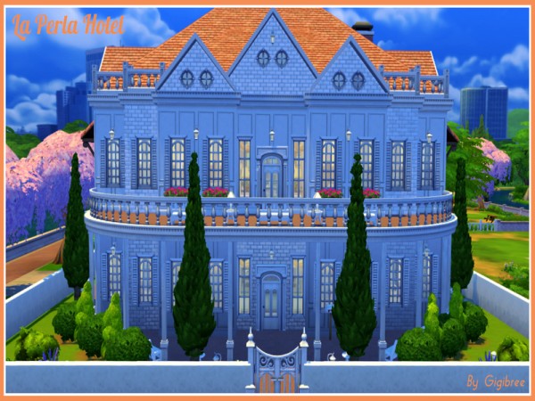  The Sims Resource: La Perla Hotel by Gigibree