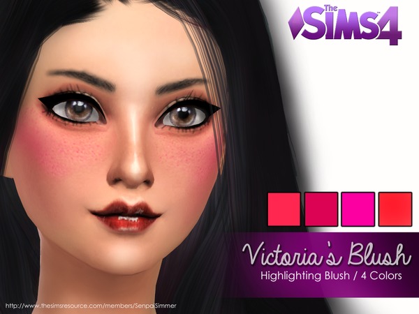  The Sims Resource: Victorias Blush by SenpaiSimmer