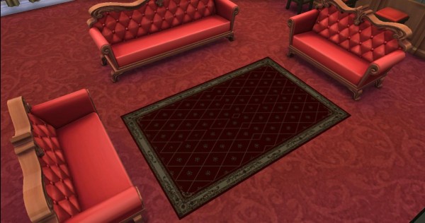  Mod The Sims: 6 Traditional Persian Rug by AdonisPluto