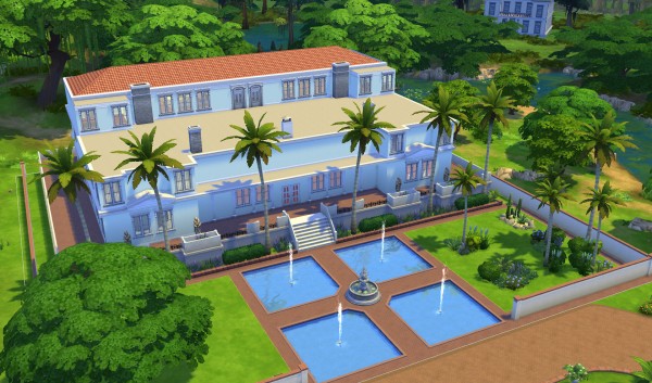  Mod The Sims: Scarface Mansion by sim4fun