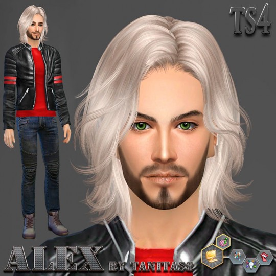 Sims Creativ: Alex by Tanitas8