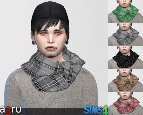  A3RU: Tartan scarf
