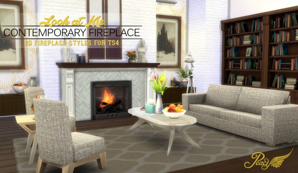  Simsational designs: Look At Me! Fireplace