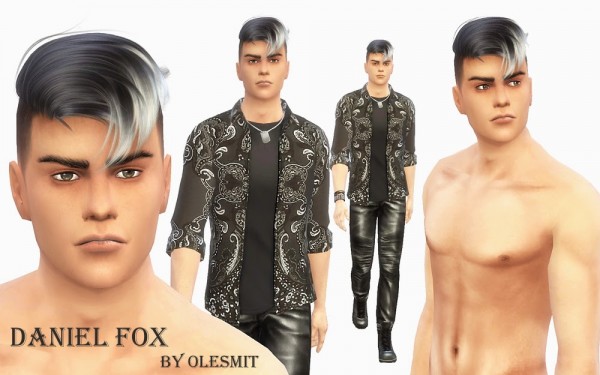  OleSims: Daniel Fox male model