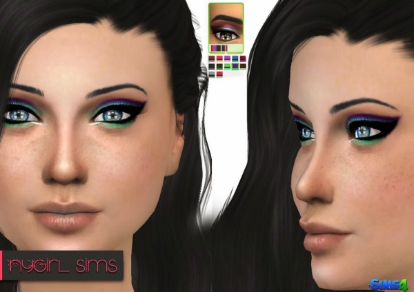  NY Girl Sims: Eye Shadow N01