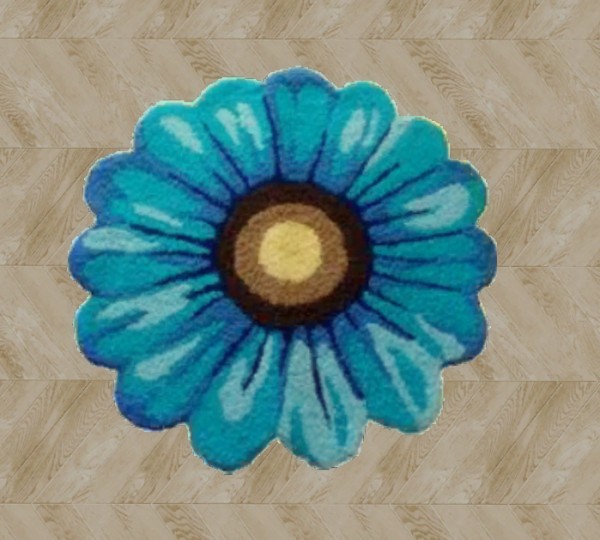  Amberlyn Designs Sims: 12 new small Flower Rugs for kitchen, bathroom or kidsrooms