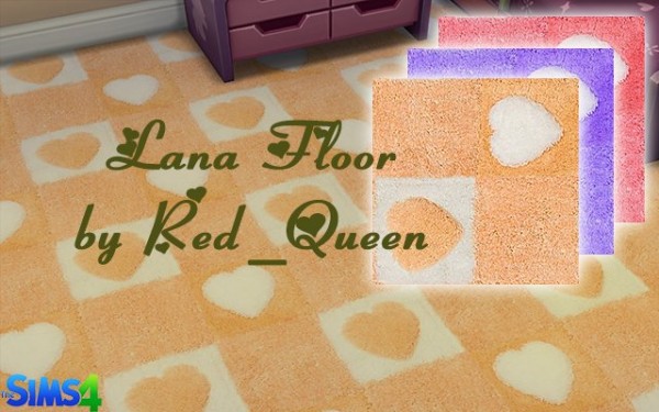  Ihelen Sims: Lana Floor by Red Queen