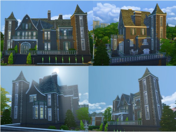  The Sims Resource: Le Manoir Gothique by Ineliz