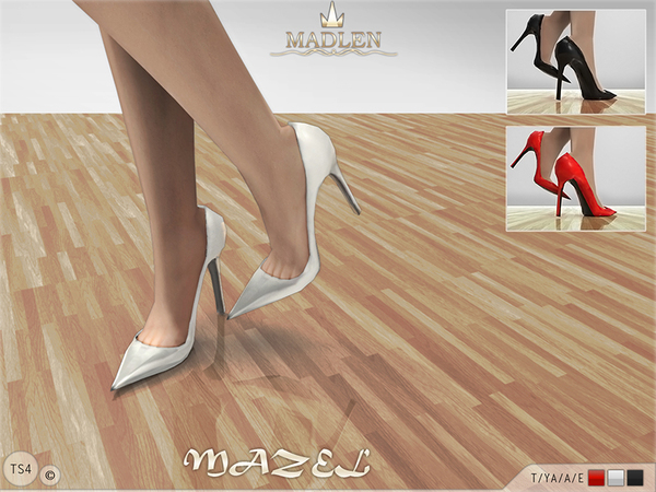  The Sims Resource: Madlen Mazel Shoes by MJ95