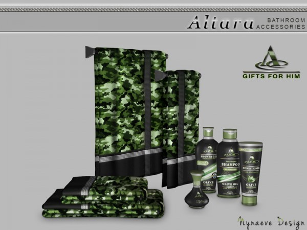 The Sims Resource: Altara Bathroom Accessories by NynaeveDesign