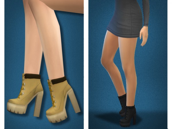  The Sims Resource: Trigger Boots by Sentate